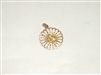 Saint Anthony 18k Yellow Gold Medal Pendant
