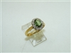 Gorgeous Diamond And Peridot Ring