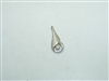 14k White gold Diamond Pendant