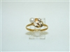 18k Yellow Gold Freshwater Pearl Ring