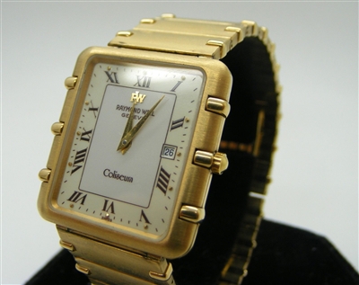 Raymond Weil Geneve Coliseum Men's Watch (18 K Gold Electroplated)
