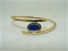 Lapis Lazuli Bangle Bracelet