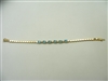 Blue Topaz Diamond Bracelet