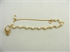 Basket Charm Pearl Bracelet