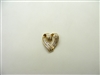 Slide Heart Diamond Pendant
