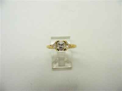 1.30 Carats Engagement Ring Set