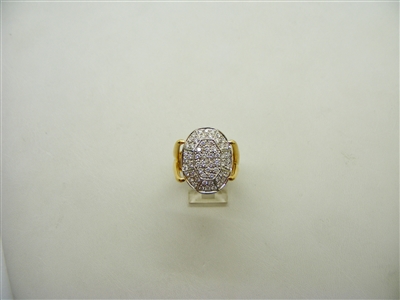 Designed Pave Diamond Ring