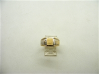 Signet Two Tone Ring