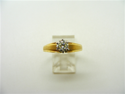 6 Prong Solitary Engagement Ring