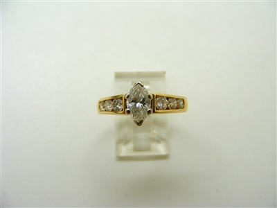 Marquise Engagement Ring