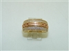 14k Yellow And Rose Gold Forever Ring