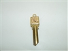 14k Yellow Gold Horse Key pendant