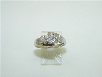 Beautiful Diamond White Gold Ring