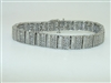 10k White Gold Diamond Tennis Bracelet