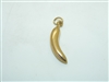 14k Yellow Gold Banana Charm