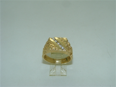 Special Designed Nugget Diamond ring