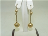 Yellow Gold Hanging earrings
