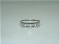 Unisex Diamond wedding band