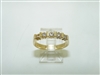 Gorgeous Cubic Zircon Yellow Gold Ring