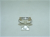 Stunning Diamond White and Yellow Gold Ring