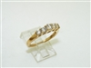 Anniversary 14k Yellow Gold Diamond Ring