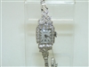 Vintage 14k White Gold Diamond Gruen Watch