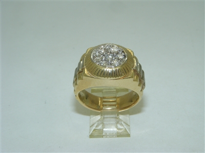 Jubilee Diamond Gold Ring