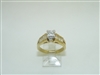 18k Yellow Gold Gorgeous Diamond Ring