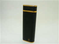 Cartier Black Lacquer & Gold Plated '90 Lighter