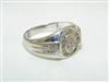 14k White Gold Diamond Gorgeous Ring