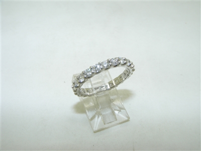 White gold Eternity Diamond Ring