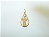 18k Yellow Gold baby Jesus Pendant