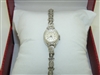 14k White Gold Benrus Diamond Vintage Watch