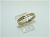 Rose And White Gold Diamond Band