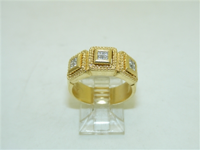 18k Yellow gold Diamond Ring