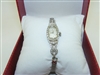 14k White Gold Hamilton Diamond Watch