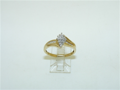 10k Yellow Gold Diamond Ring