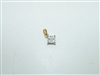 14k yellow Gold Diamond Pendant