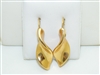 Gorgeous 18k Yellow Gold Earrings