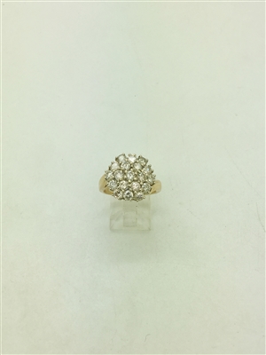 14k Beautiful Diamond Gold ring