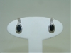 Beautiful Diamond and Sapphire push back earrings
