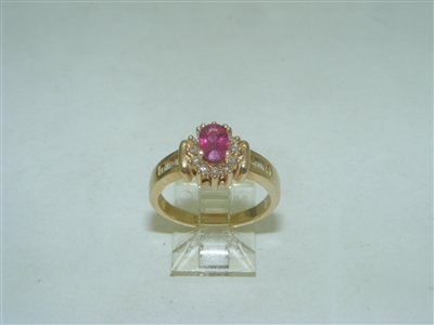 Gorgeous Diamond and Ruby Ring
