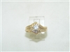 Double Engagement Diamond Ring