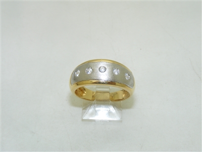 18k Yellow & White Gold Ring