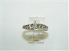 Beautiful Diamond 14k White Gold Ring