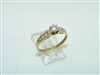 14k Yellow Gold Engagement Diamond Ring