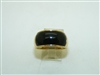 14k yellow Gold Onyx Ring