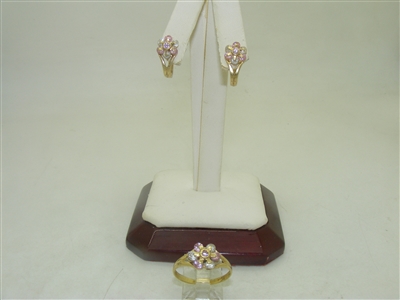 Women Earring And Ring Set