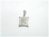 Diamond White Gold Pendant