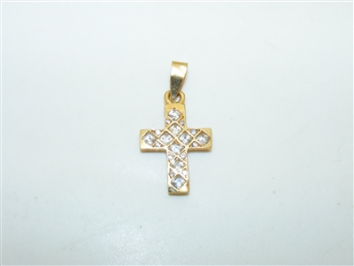 18k Yellow Gold Small Hear Pendant